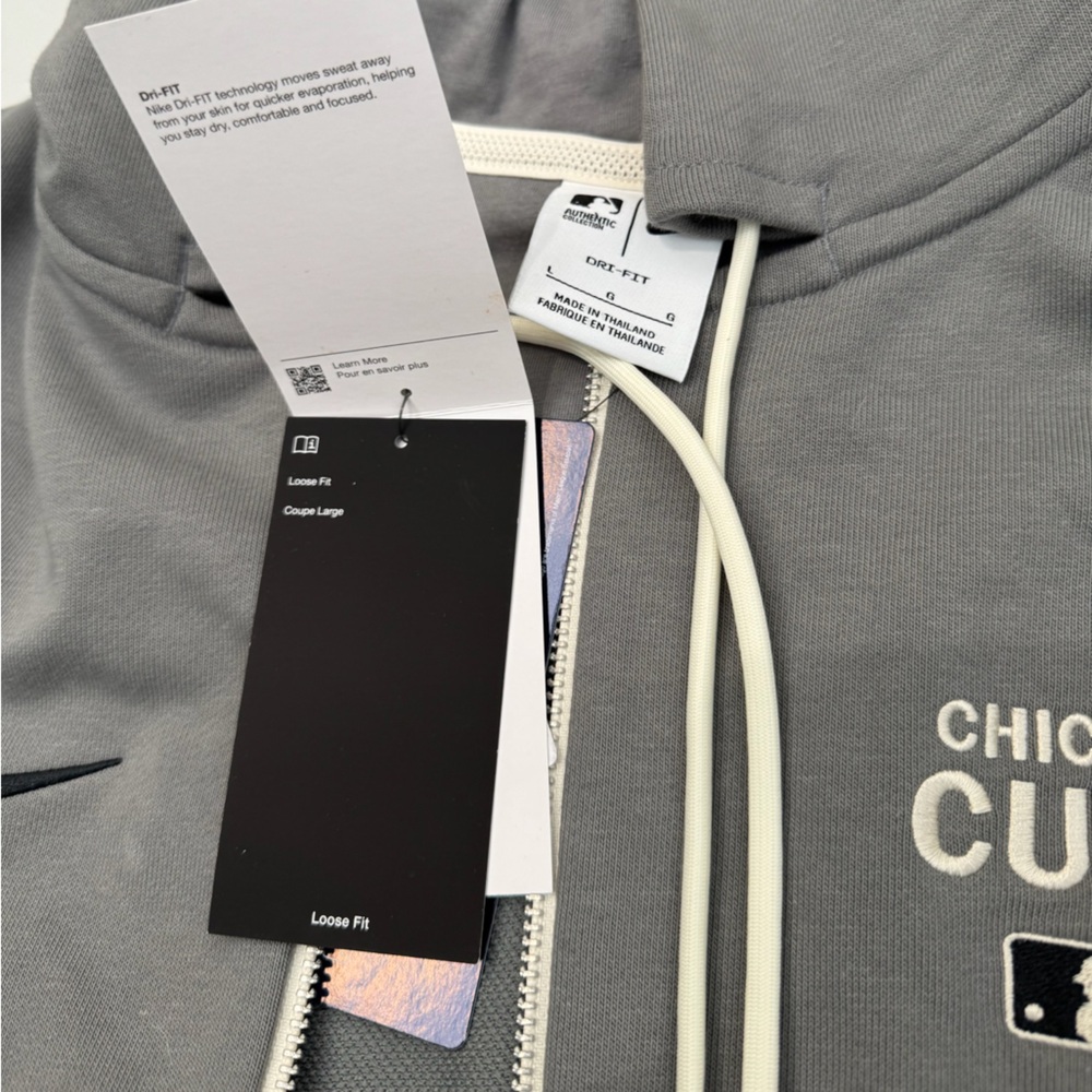 Nike MLB Chicago Cubs Limited Edition 2025 Stadium Collection Dri-FIT Hoodie NWT - Picture 6 of 6